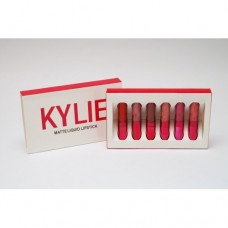 Набор жидких матовых помад Kylie Holiday Birthday Red Edition 6 штук