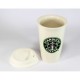 Керамический стакан, чашка Starbucks HY101 Белый