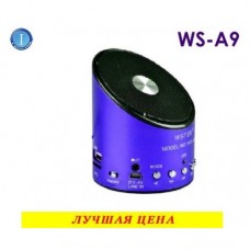 Портативная колонка WSTER WS-A9 с ФМ, MP3, USB
