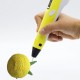 3D ручка для рисования с экраном 3д Ручка Pen2 MyRiwell с LCD дисплеем Желтая