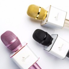 Беспроводной микрофон караоке блютуз Q9 Bluetooth динамик USB