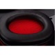 Игровые проводные наушники с микрофоном SY833MV Pro Soyto HIFI Красные