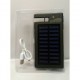 Power Bank Solar 54000 mAh DLS16 с солнечной батареей и фонариком