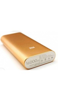 Внешний аккумулятор Power bank XIAOMI 16000 Mah батарея Золотой