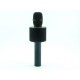 Беспроводной микрофон караоке блютуз V8 Bluetooth динамик USB с ЧЕХЛОМ Чёрный