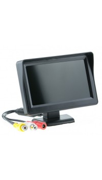 Монитор автомобильный UKC TFT LCD 4,3" для двух камер