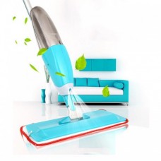 Швабра с распылителем Healthy Spray Mop синяя (двойная щетка)