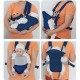 Слинг-рюкзак для переноски ребенка Baby Carriers EN71-2 Темно-синий