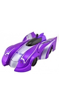 Радиоуправляемая игрушка CLIMBER WALL RACER Антигравитационная машинка Фиолетовая