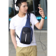 Рюкзак кросс-боди Bobby через плечо c защитой от карманников, с USB зарядным и портом для наушников синий