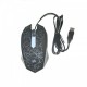 USB мышка Zeus M-110 проводная мышь с подсветкой Чёрная
