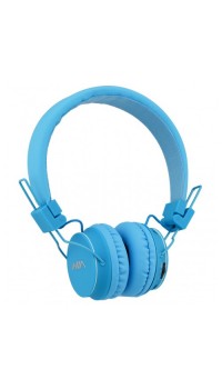 Беспроводные Bluetooth Наушники с MP3 плеером NIA-X2 Радио блютуз Синие