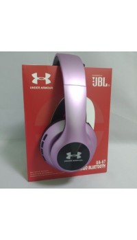 Беспроводные Bluetooth наушники Wireless Headphones Harman JBL UA67 с FM MP3 microSD/TF Фиолетовые