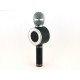 Беспроводной микрофон караоке блютуз WSTER WS-668 Bluetooth динамик USB Чёрный