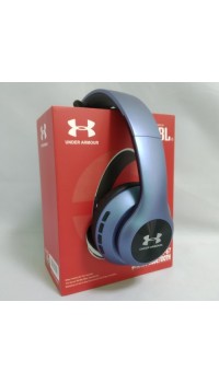 Беспроводные Bluetooth наушники Wireless Headphones Harman JBL UA67 с FM MP3 microSD/TF Синие