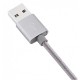 Кабель Awei CL-930C 2 в 1 USB 2.0 AM - micro-USB / Lightning 0.2 м Серый