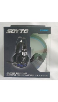 Игровые проводные наушники SOYTO SY850MV с микрофоном