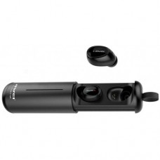Беспроводные Bluetooth наушники Awei T5 с зарядным боксом Чёрные