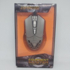 Компьютерная игровая мышь, мышка Zornwee GX30 с подсветкой Серая
