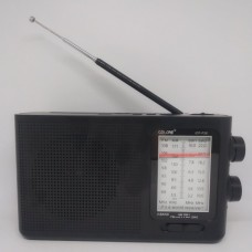 Радиоприемник ICF-F19 USB, micro SD, MP3, AUX ЧЁРНЫЙ