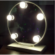 Зеркало для макияжа с LED подсветкой Led Mirror 5 LED JX-526 Белый