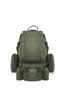 Рюкзак тактический военный с подсумками 55 л Tactical Backpack oliva B08