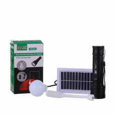 LED фонарь с солнечной панелью светодиодная лампа и LED светильник YW-037