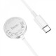 Беспроводное зарядное устройство для Apple Watch 1 /2 /3 /4 /5 /6 /7 /SE Hoco CW39C Wireless charger Белый