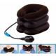 Ортопедический надувной воротник от остеохондроза Ting Pai с воздушной помпой, 20 см, коричневый