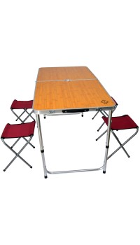 Раскладной стол для пикника со стульями Bonro модель D