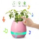 Bluetooth колонка цветочный Горшок музыкальный с LED подсветкой